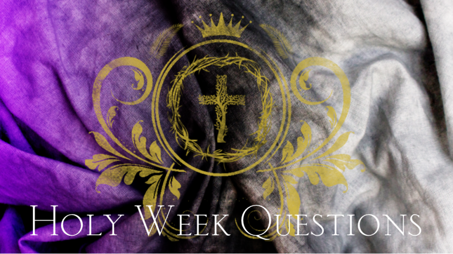 The Questions of Holy Week