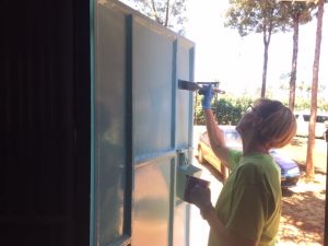 Painting the School
