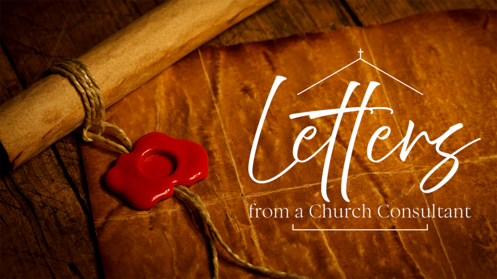Letters from a Church Consultant