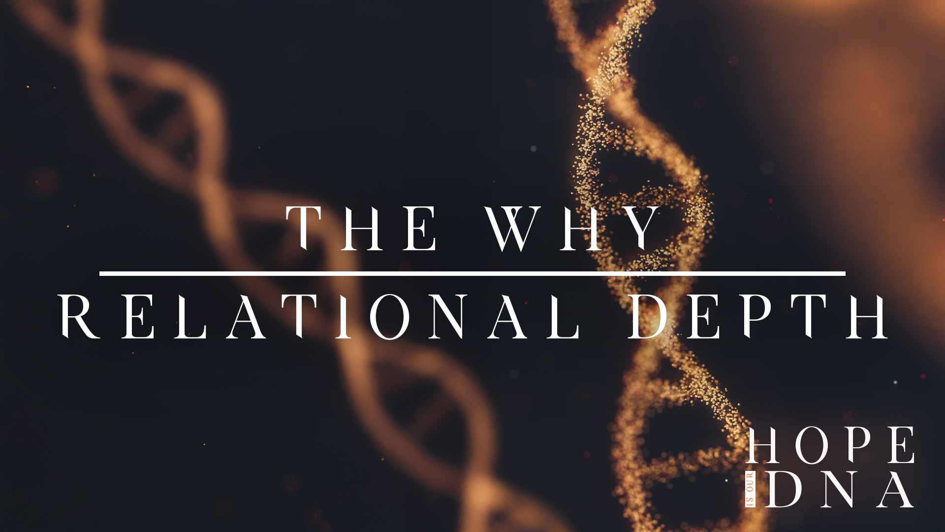 The Why: Relational Depth Image